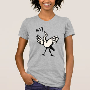 ¡Hola birdie! Camiseta