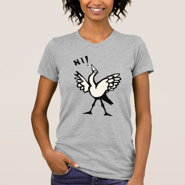 ¡Hola birdie! Camiseta (Anverso)