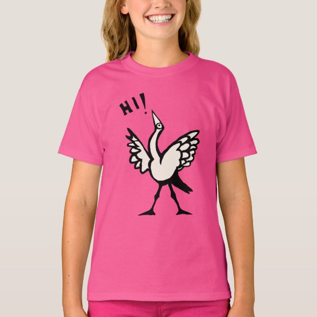 ¡Hola birdie! Camiseta (Anverso)