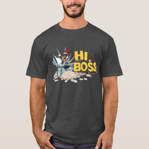 ¡Hola Boss! - La camiseta de los hombres de los