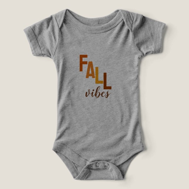 Hola Caída, ropa de bebé (Diseño delantero )