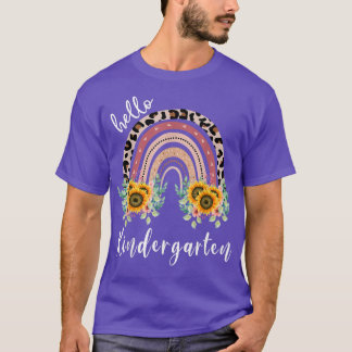 Hola Camisa de jardín de infancia, tetera del arco