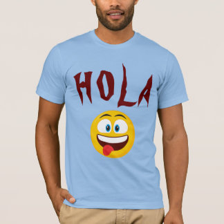 Hola camiseta básica