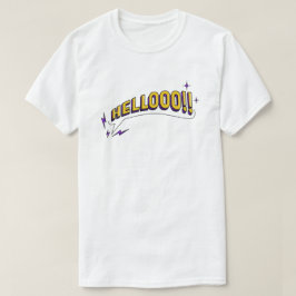 ¡¡HOLA!! Camiseta - Blanco
