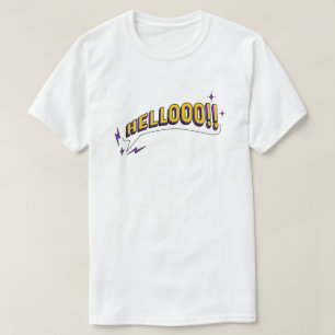 ¡¡HOLA!! Camiseta - Blanco