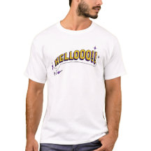 ¡¡HOLA!! Camiseta - Blanco