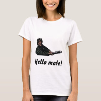 hola camiseta del compañero