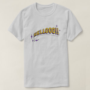 ¡¡HOLA!! Camiseta - Gris