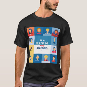 hola Camisetas de los hombres