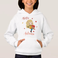 Hola chicas del otoño de Hoodie Hola sudadera otoñ