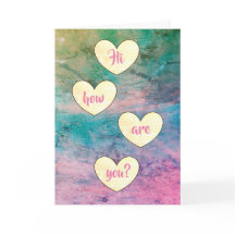 Hola... ¿cómo estás la tarjeta de dalDesignNZ?