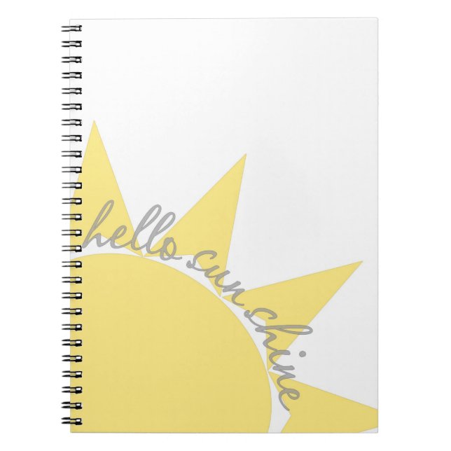 hola cuaderno de la sol (Frente)