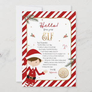 Hola de la Carta de Invitación de Bienvenida del E