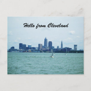 HOLA DE LA postal DE CLEVELAND