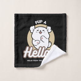 Hola desde el lado de la correa - Diseño de perro