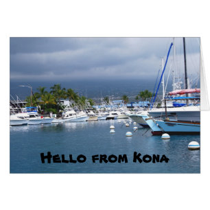 Hola desde Kona, Hawaii