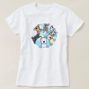 Hola Desde La Camiseta Del Lado Feliz