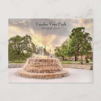 Hola desde la hermosa tarjeta postal del parque Va
