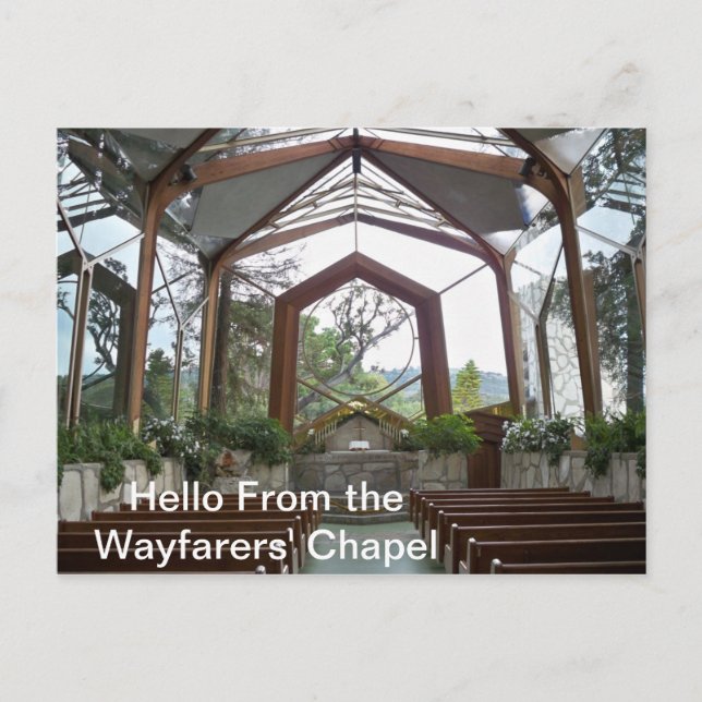 Hola desde la postal de la capilla de los Wayfarer (Anverso)