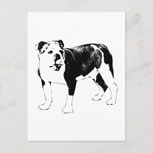 Hola en tinta, Perro Postal (Anverso)