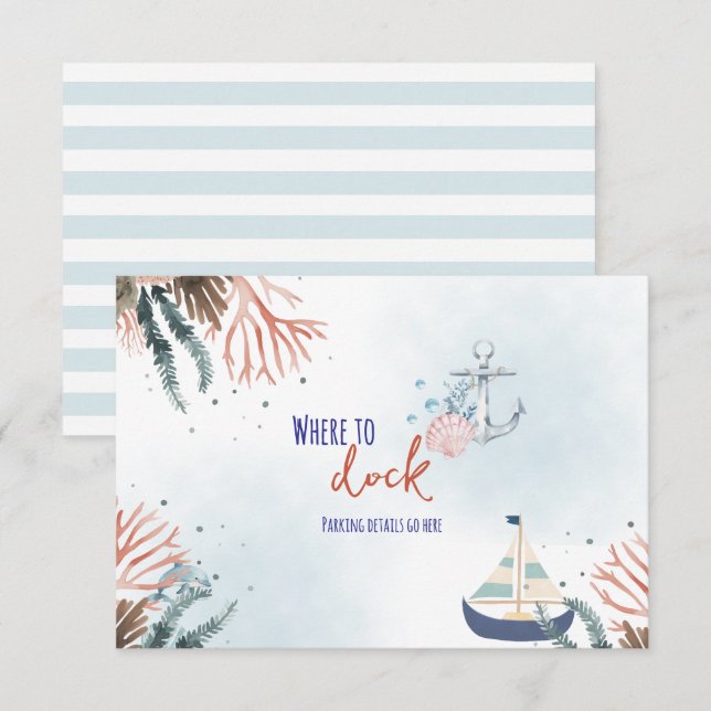¡Hola! Es un Niño Tarjeta de Invitación para Fiest (Anverso / Reverso)