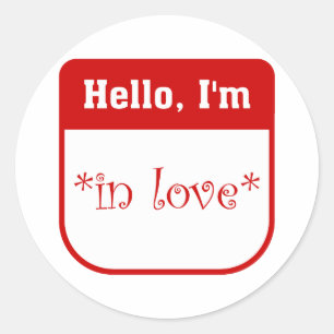Hola, estoy en pegatinas de amor.