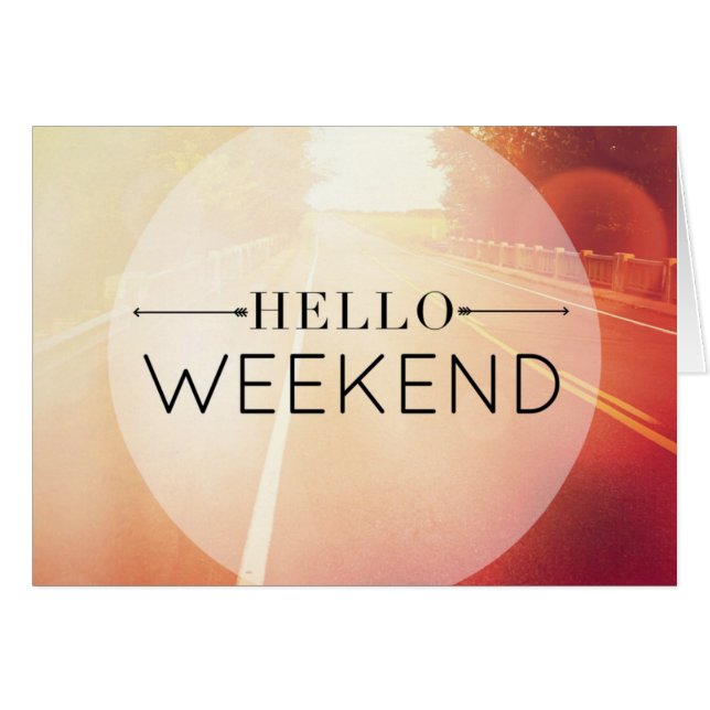 Hola fin de semana 3 (Anverso (Horizontal))