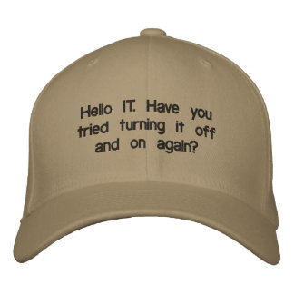 Hola Gorra de TI