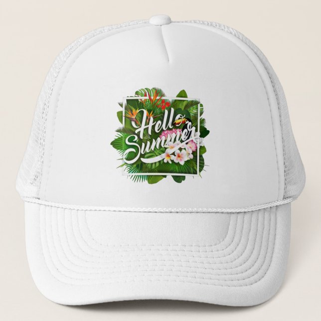 Hola Gorra de verano (Anverso)