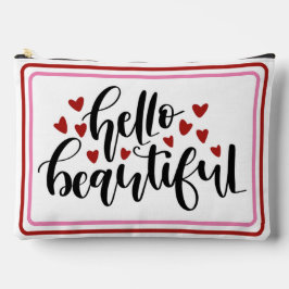 Hola Hermosas Bolsas De Corazones Modernos Impresa