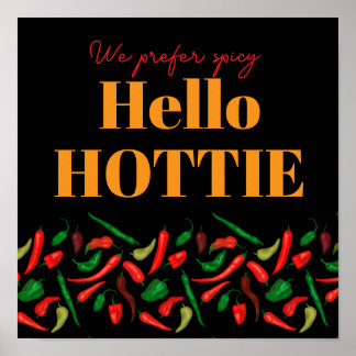 Hola HOTTIE PIMIENTOS PICANTES Arte de cocina para