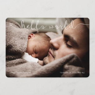 Hola invitación linda y dulce del mundo del bebé