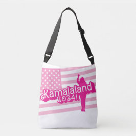 "Hola Kamala" - Bolsa de cuerpo cruzado (sin etiqu