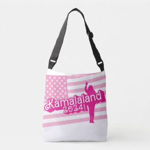 "Hola Kamala" - Bolsa de cuerpo cruzado (sin etiqu