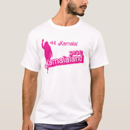 "Hola Kamala" - Camiseta masculina (lema B)
