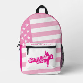 "Hola Kamala" - Mochila (eslogan A)