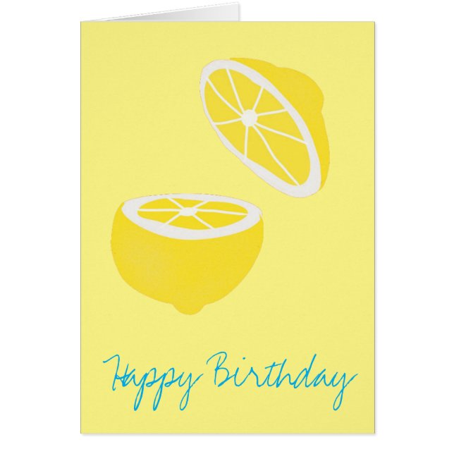 Hola Lemon, fruta amarilla moderna (Frente)