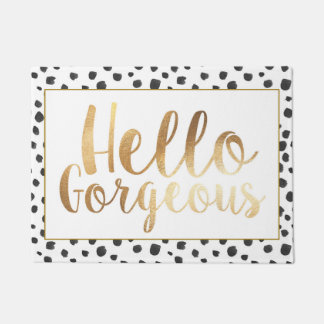 Hola magnífico, felpudo