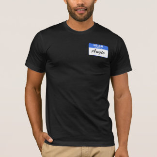 Hola, mi nombre es camiseta de Augie