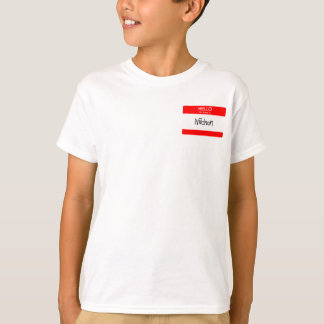 Hola mi nombre es camiseta de Niichan