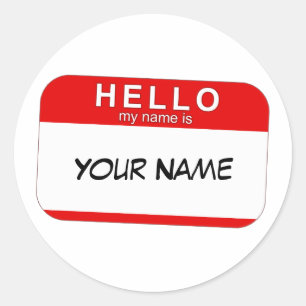 Hola, mi nombre es Pegatina