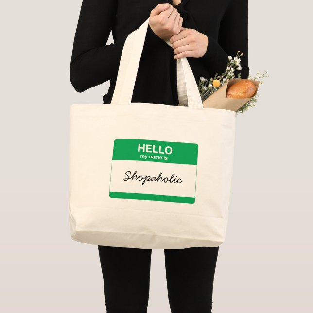 Hola, mi nombre es una bolsa grande de té (Anverso (producto))