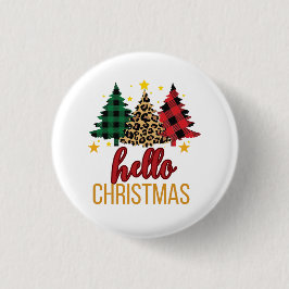 Hola navidades con botón navidades de árboles plai