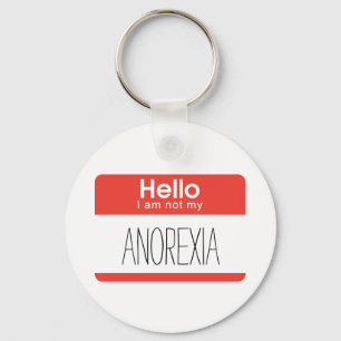 Hola no soy mi llavero de la anorexia