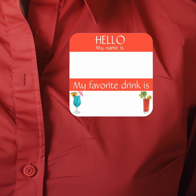 Hola Nombre Etiqueta Pegatina Badge Divertida Bebi (Subido por el creador)