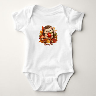 Hola Otoño Bebé Bodysuit de Jersey