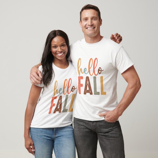 Hola Otoño - Camiseta de Otoño (Unisexo)