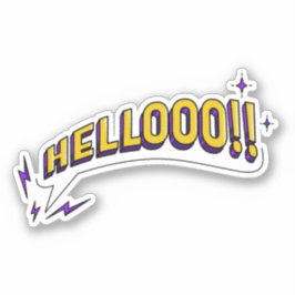 ¡¡HOLA!! Pegatina