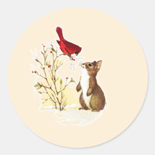 Hola pegatinas de conejito