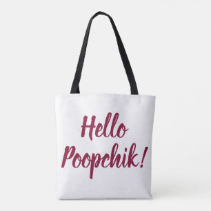 ¡Hola Poopchik! La bolsa de asas ucraniana del